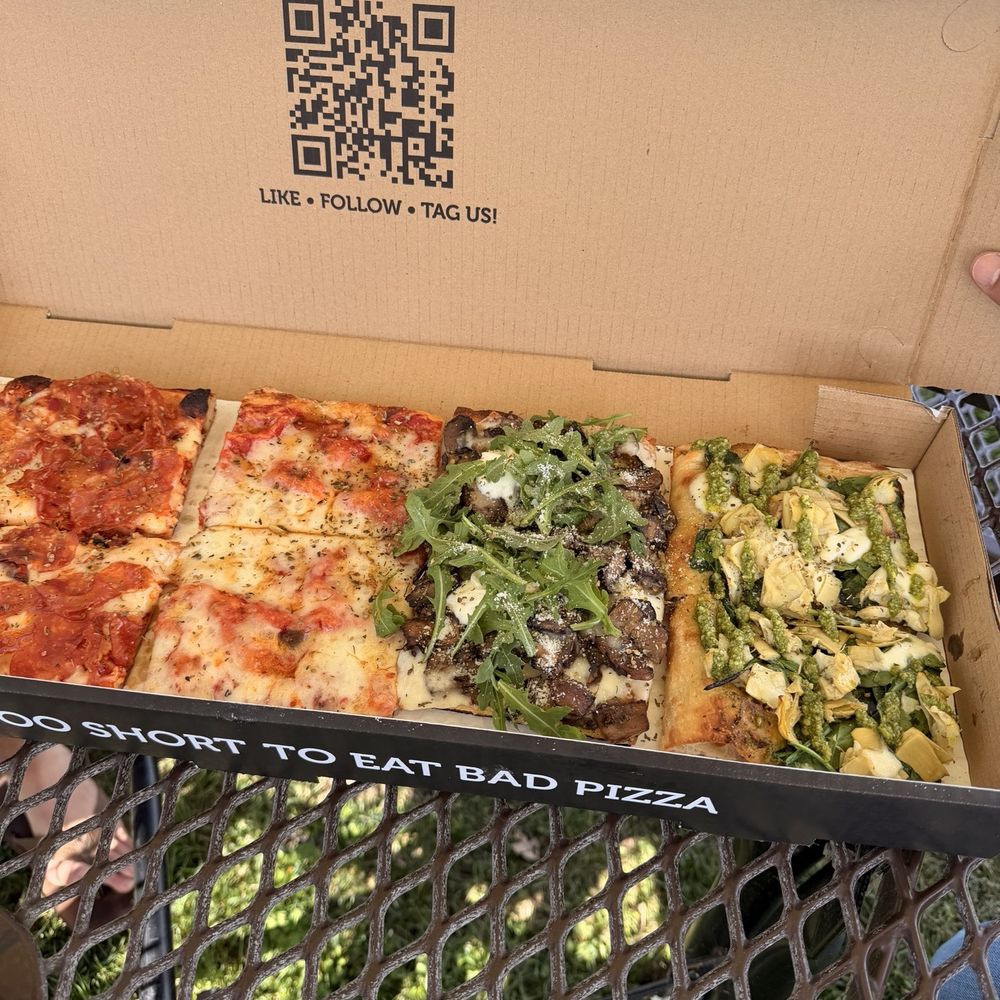 Fire Fresh Pizza - Variety of pizza slices - Pizza Near Me - San Dimas, California Fire Fresh Pizza - Variety of pizza slices - Pizza Near Me - San Dimas, California