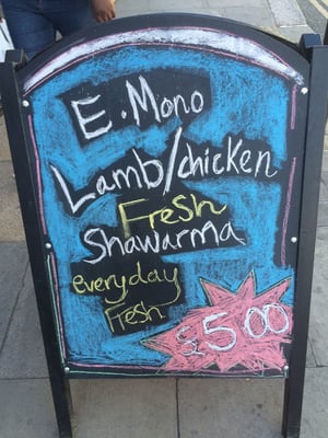 E. Mono Restaurant Kentish Town by null