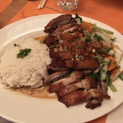 Chez Nhan - Rice, Seasonal Vegetables, Duck