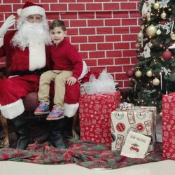 Presbyterian Day School - Santa and Mrs. Claus came to visit the kids before Christmas break.