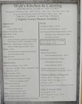 Menu photo 6 Walt's Tavern La Salle, IL Menu photo 6 Walt's Tavern La Salle, IL