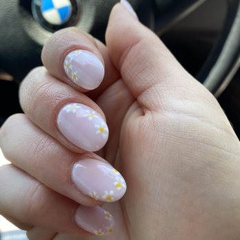 Villa Salon - Dip manicure with design - Nail Salons Near Me - Colorado Springs, Colorado Villa Salon - Dip manicure with design - Nail Salons Near Me - Colorado Springs, Colorado