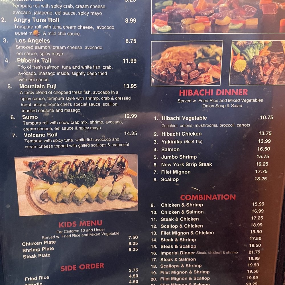 Sumo Sushi & Hibachi - Menu - Japanese Near Me - Broken Arrow, Oklahoma Sumo Sushi & Hibachi - Menu - Japanese Near Me - Broken Arrow, Oklahoma