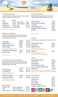 Menu photo 2 Ray's Cafe Sea Girt, NJ Menu photo 2 Ray's Cafe Sea Girt, NJ