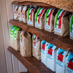 The Muse Gallery & Cafe - We sell a selection of Madawaska whole bean coffee
