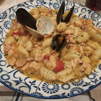 Casa Vera Ristorante - Gnocchi with Seafood Special - Italian Near Me - Boca Raton, Florida Casa Vera Ristorante - Gnocchi with Seafood Special - Italian Near Me - Boca Raton, Florida