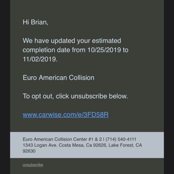 Euro American Collision Center - Body Shops Near Me - Costa Mesa, California