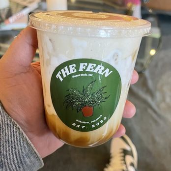 The Fern - The Elvis seasonal latte - Tea Rooms Near Me - Royal Oak, Michigan The Fern - The Elvis seasonal latte - Tea Rooms Near Me - Royal Oak, Michigan