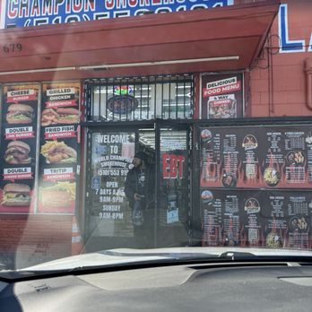 World Champion Smokehouse - Entrance/menu.... Convenient - Grocery Near Me - Oakland, California