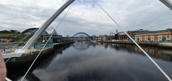 Gateshead Millennium Bridge by null