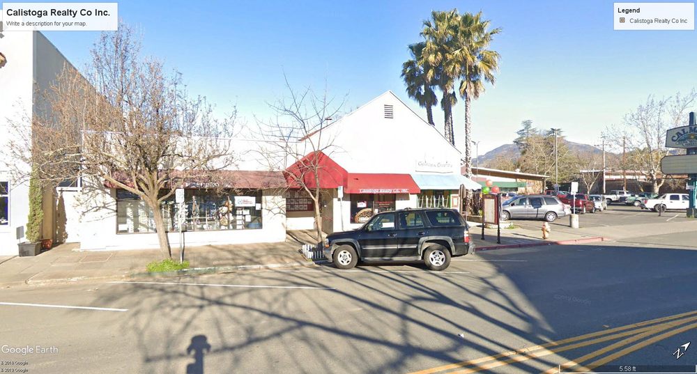 CALISTOGA REALTY Updated August 2024 Contact Agent 1473C Lincoln