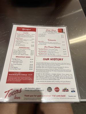 Menu photo 4 Texas Inn Richmond Richmond, VA Menu photo 4 Texas Inn Richmond Richmond, VA