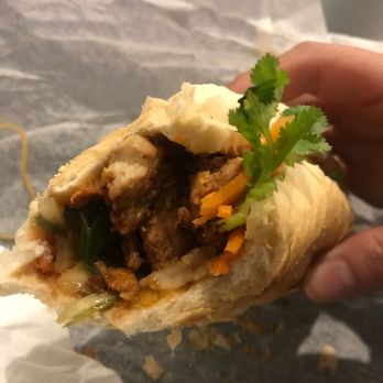 Cafe Nhan - Lemongrass BBQ chicken banh mi - Vietnamese Near Me - Philadelphia, Pennsylvania Cafe Nhan - Lemongrass BBQ chicken banh mi - Vietnamese Near Me - Philadelphia, Pennsylvania