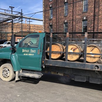 Buffalo Trace Distillery - Barrels being transported - Distilleries Near Me - Frankfort, Kentucky