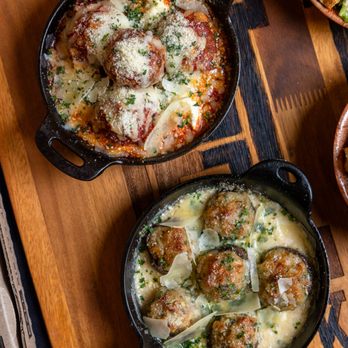Hoboken Pie - Nonna's Meatballs & Stuffed Mushrooms - Pizza Near Me - Austin, Texas Hoboken Pie - Nonna's Meatballs & Stuffed Mushrooms - Pizza Near Me - Austin, Texas