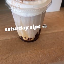 Baja Coffee Co - S'mores Cold Brew with added half and half!!