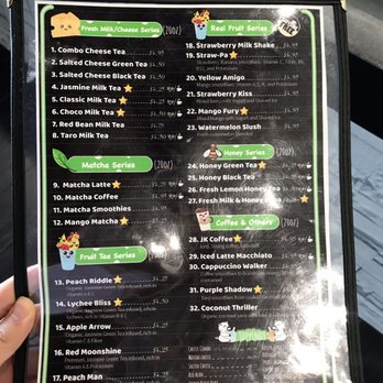 Jasmine Kocha - Menu - Coffee & Tea Near Me - San Jose, California Jasmine Kocha - Menu - Coffee & Tea Near Me - San Jose, California