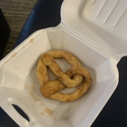 Cinnamon sugar keto pretzel (came with two) Cinnamon sugar keto pretzel (came with two)