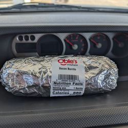 Chevron - Bacon burrito