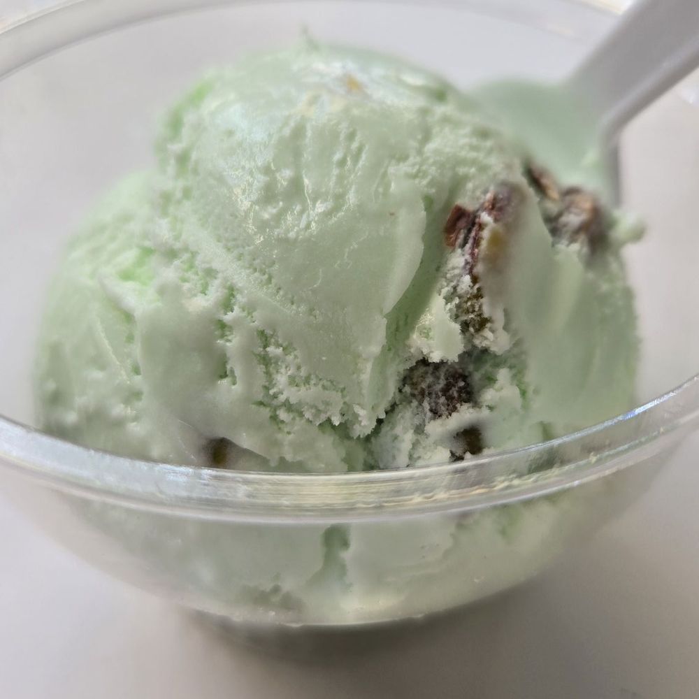 Midnight Melt - Single scoop pistachio - Ice Cream & Frozen Yogurt Near Me - Kalamazoo, Michigan