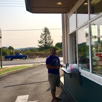 Main Street Espresso & Bakery - Hubby at the drive up/walk up window. - Bakeries Near Me - Yoncalla, Oregon Main Street Espresso & Bakery - Hubby at the drive up/walk up window. - Bakeries Near Me - Yoncalla, Oregon