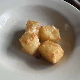 Cheese curds (what's left of them after my family devoured them) Cheese curds (what's left of them after my family devoured them)