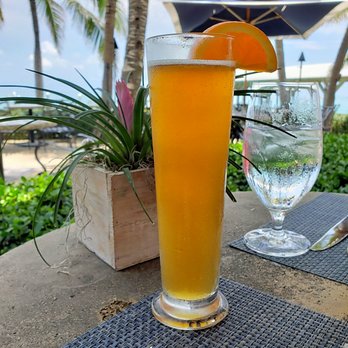 Latitudes - Sunset Key Cottages - Beautiful view, and a nice craft beer by Deep Blue - Seafood Near Me - Key West, Florida