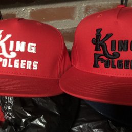 Sabio did an awesome job with my Snapbacks:) Thank You guys !!!! Beautiful work :)