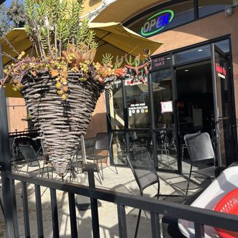 Kabab Plus Mediterranean Fusion Grill - Outside seating area - Mediterranean Near Me - Thousand Oaks, California