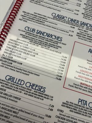 Menu photo 1 Bob's Restaurant Hudson, NY Menu photo 1 Bob's Restaurant Hudson, NY