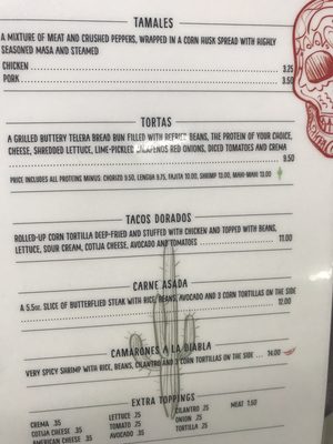 Menu photo 3 Acapulco Taqueria Tampa, FL Menu photo 3 Acapulco Taqueria Tampa, FL