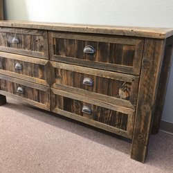 Raised In a Barn Furniture - 6 drawer barn wood dresser
