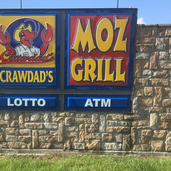 Crawdad's - a sign for a restaurant - Convenience Stores Near Me - Orange, Texas