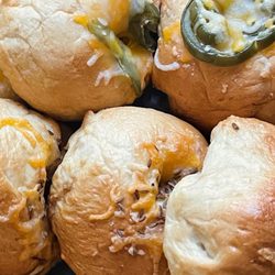 Aeazi Baking Company - Jalapeño cheddar bagels