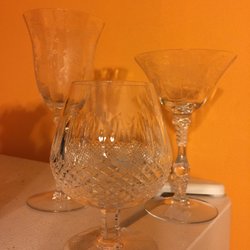 New Cut Peddlers Mall - Recent Waterford crystal and antique Cambridge crystal-there are treasures to be found!