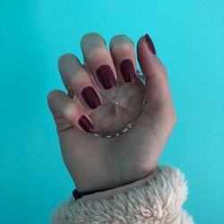 Nails Together - Gel manicure. Color: Miami Beet