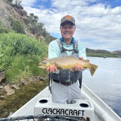 Spinner Fall Guide Service - 20" brown caught on the Green.
