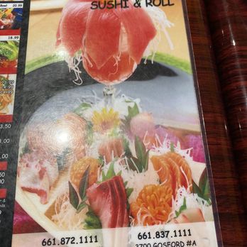 Ichiban Sushi - Menu - Japanese Near Me - Bakersfield, California