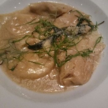 Campiello - Agnolotti del plin with veal, brown butter and sage - Italian Near Me - Naples, Florida Campiello - Agnolotti del plin with veal, brown butter and sage - Italian Near Me - Naples, Florida