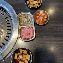 Janchi Korean BBQ & Bar - Spare and sad banchan - miss the days they had more