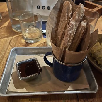 bartaco - Churros with Chocolate Sauce - Mexican Near Me - Atlanta, Georgia
