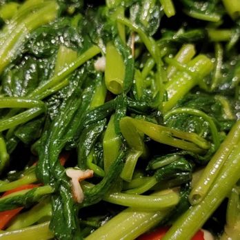 Monkey King BBQ & Noodle - Stir fry water spinach - Cantonese Near Me - Lenexa, Kansas