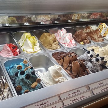 Gelato Express - Gelato.  Beautiful presentation. - Ice Cream & Frozen Yogurt Near Me - Vancouver, British Columbia