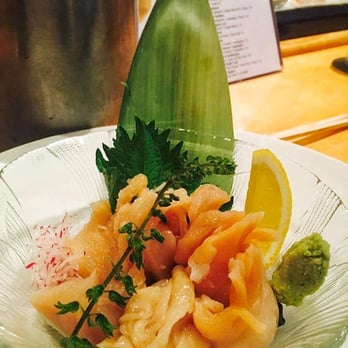 Asanebo - Aoyagi sashimi...the whole clam and nothing but the clam, m'am. Noms! - Sushi Bars Near Me - Studio City, California