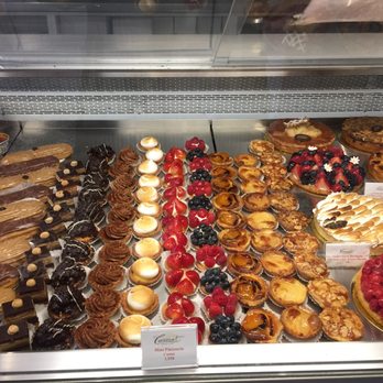 Croissant Monkland - a variety of pastries in a display case - Bakeries Near Me - Montreal, Quebec Croissant Monkland - a variety of pastries in a display case - Bakeries Near Me - Montreal, Quebec