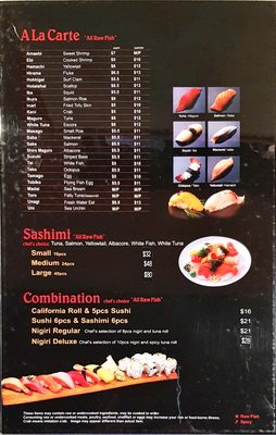 Menu photo 8 Jin Sushi Lakewood, WA