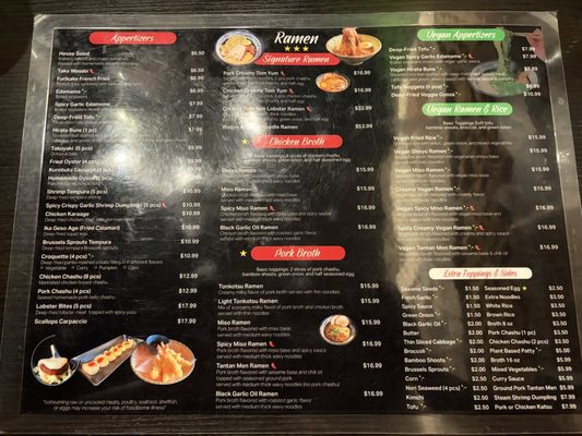 Menu photo 1 Shinjuku Ramen Las Vegas, NV Menu photo 1 Shinjuku Ramen Las Vegas, NV