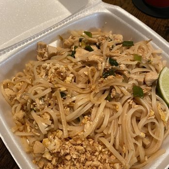 Thai Grub - Chicken Pad Thai. - Thai Near Me