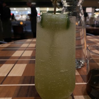 Twelvemonth - Cucumber mocktail - Vegan Near Me - Burlingame, California Twelvemonth - Cucumber mocktail - Vegan Near Me - Burlingame, California