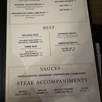 Gordon Ramsay Steak - Menu - Steakhouses Near Me - Elizabeth, Indiana Gordon Ramsay Steak - Menu - Steakhouses Near Me - Elizabeth, Indiana